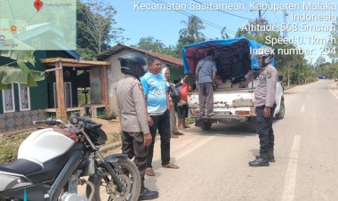 Polsek-Sasitamean-Intensifkan-Patroli-di-Hari-Pasar-Kaputu,-Antisipasi-Curanmor-dan-Gangguan-Kamtibmas
