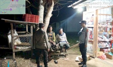 Polsek-Sasitamean-Tingkatkan-Patroli-Dialogis,-Antisipasi-Curanmor-dan-Tawuran-Pemuda