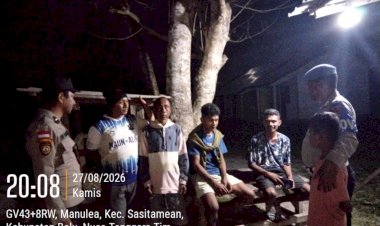 Polisi-Hadir-di-Tengah-Warga,-Polsek-Sasitamean-Bangun-Kamtibmas-Lewat-Patroli-Dialogis