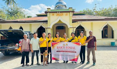 Semarak-Hari-Jadi-ke-78-Polwan,-Polwan-Polres-Malaka-Gelar-Bakti-Sosial-di-Masjid-Agung-Al-Jihad