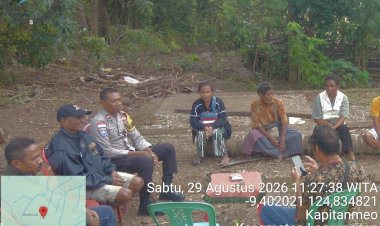 Cegah-Gangguan-Kamtibmas,-Bhabinkamtibmas-Laenmanen-Tingkatkan-Patroli-di-Sejumlah-Titik-Rawan