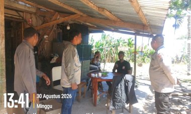 Jaga-Ruang-Tumbuh-Generasi-Muda-Tetap-Aman,-Polsek-Laenmanen-Perkuat-Patroli-Preventif-di-Wilayah-Desa