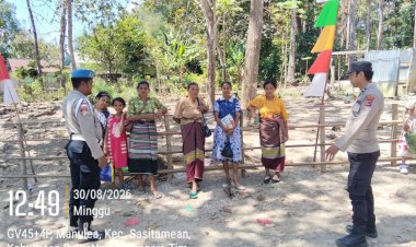 Tak-Sekadar-Patroli,-Polsek-Sasitamean-Bangun-Komunikasi-dan-Kewaspadaan-Warga-untuk-Jaga-Lingkungan-Tetap-Aman