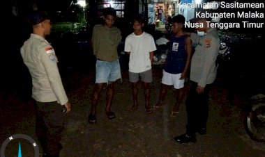 Malam-Hari,-Polsek-Sasitamean-Hadir-di-Tengah-Warga,-Bangun-Kewaspadaan-dan-Ciptakan-Rasa-Aman