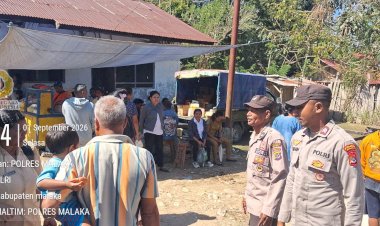 Polisi-Hadir-di-Pasar-Mingguan-Boas,-Ciptakan-Rasa-Aman-bagi-Pedagang-dan-Pengunjung