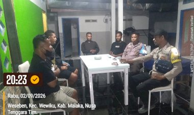 Polsek-Wewiku-Tingkatkan-Patroli-Dialogis,-Wujudkan-Situasi-Kamtibmas-Aman-dan-Kondusif