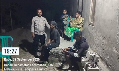 Cegah-Tawuran-dan-Aksi-Kriminal-Remaja,-Polsek-Laenmanen-Intensifkan-Patroli-Malam