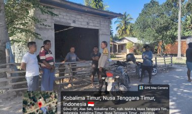 Bhabinkamtibmas-Sambangi-Warga,-Bangun-Komunikasi-dan-Perkuat-Kamtibmas-di-Desa-Litamali