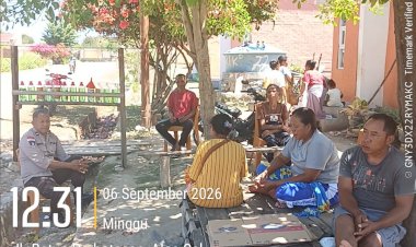 Patroli-Dialogis-Polsek-Kobalima-Perkuat-Kamtibmas,-Warga-Diingatkan-Waspadai-TPPO