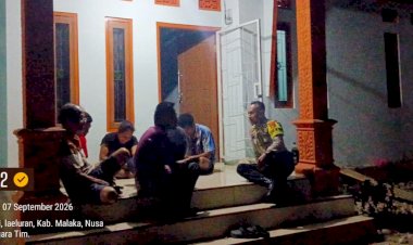 Bhabinkamtibmas-Polsek-Wewiku-Dengarkan-Warga,-Bangun-Kepedulian-Bersama-Jaga-Keamanan-Desa
