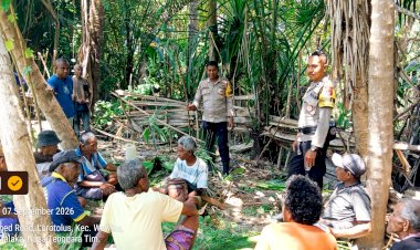 Bhabinkamtibmas-Polsek-Wewiku-Dekat-dengan-Warga,-Serap-Aspirasi-dan-Perkuat-Kamtibmas