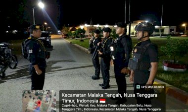 Patroli-Malam-Sat-Samapta-Polres-Malaka-Respons-Laporan-Warga,-Situasi-Kamtibmas-Tetap-Kondusif