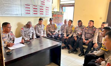 Polres-Malaka-Evaluasi-Kinerja-Bhabinkamtibmas,-Perkuat-Kehadiran-Polisi-di-Tengah-Masyarakat