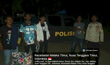 Polsek-Malaka-Timur-Rangkul-Warga-dan-Pemuda,-Bersama-Jaga-Keamanan-Lingkungan