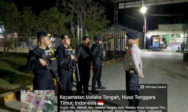 Patroli-Perintis-Presisi-Polres-Malaka-Hadir-di-Tengah-Masyarakat,-Cegah-Gangguan-Kamtibmas-hingga-Dini-Hari