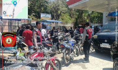 Satgas-Penertiban-BBM-Pastikan-Pengisian-di-SPBU-Lebarai-Berjalan-Tertib-dan-Kondusif