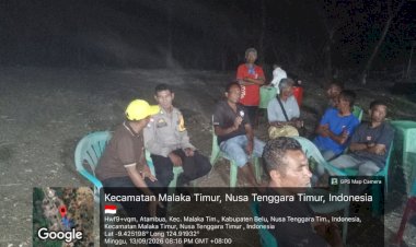 Hadir-di-Tengah-Kegiatan-Adat-Warga,-Polsek-Malaka-Timur-Perkuat-Pesan-Kamtibmas-dan-Rasa-Aman