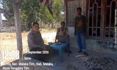 Polisi-dan-Warga-Saling-Mengingatkan,-Kamtibmas-di-Malaka-Timur-Dijaga-Bersama