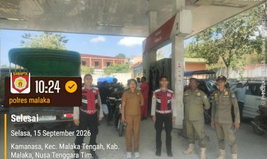 Patroli-Samapta-Amankan-Aktivitas-SPBU,-Pastikan-Pengisian-BBM-Berjalan-Tertib-dan-Lancar