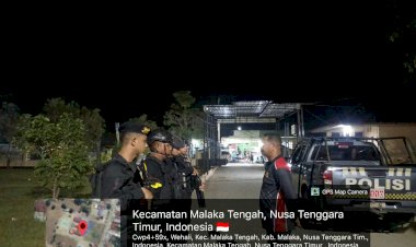 Patroli-Perintis-Presisi-Polres-Malaka-Hadir-di-Tengah-Masyarakat,-Jaga-Kamtibmas-Hingga-Dini-Hari