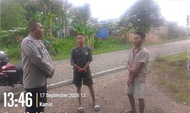 Cegah-Gangguan-Sejak-Dini,-Polsek-Laenmanen-Perkuat-Patroli-dan-Sinergi-Bersama-Warga