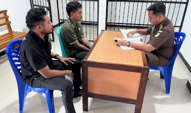 Polres-Malaka-Laksanakan-Tahap-II,-Tersangka-dan-Barang-Bukti-Diserahkan-kepada-JPU