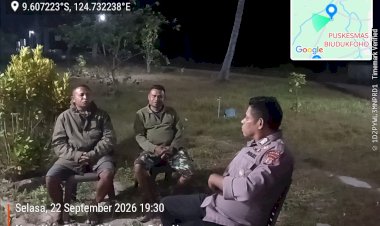 Polsek-Rinhat-Ingatkan-Warga-Tingkatkan-Kewaspadaan,-Cegah-Gangguan-Kamtibmas