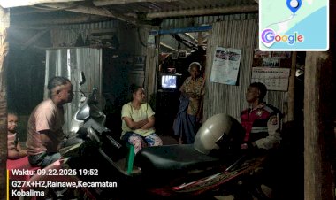 Polsek-Kobalima-Perkuat-Patroli-Dialogis,-Ajak-Warga-Waspadai-Potensi-Gangguan-Kamtibmas