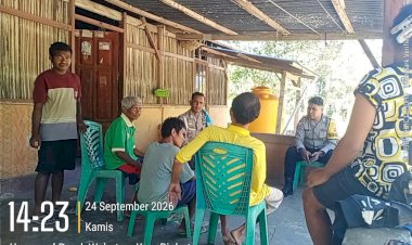Polsek-Rinhat-Bangun-Kewaspadaan-Warga-Lewat-Imbauan-Kamtibmas