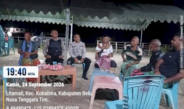 Polsek-Kobalima-Hadir-di-Rumah-Adat-Nailiku,-Sampaikan-Imbauan-Kamtibmas-kepada-Masyarakat