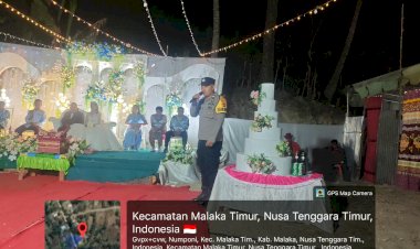 Jaga-Kondusivitas,-Bhabinkamtibmas-Polsek-Malaka-Timur-Sampaikan-Imbauan-Kamtibmas-di-Acara-Pernikahan