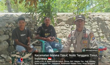 Polsek-Malaka-Timur-Tindak-Lanjut-Commander-Wish-Kapolda-NTT,-Perkuat-Patroli-dan-Edukasi-Kamtibmas