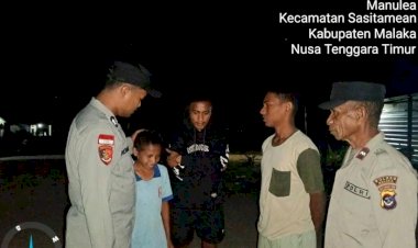 Polsek-Sasitamean-Perkuat-Patroli-Dialogis,-Cegah-Curanmor-dan-Tawuran-Pemuda