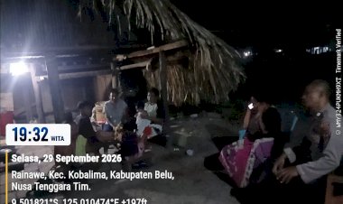 Polsek-Kobalima-Tingkatkan-Kewaspadaan-Warga-Lewat-Patroli-Dialogis-dan-Himbauan-Kamtibmas