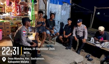 Cegah-Curanmor-dan-Gangguan-Kamtibmas,-Polsek-Sasitamean-Perkuat-Kemitraan-dengan-Masyarakat-Lewat-Patroli-Dialogis