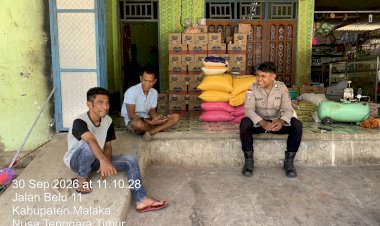Bangun-Kewaspadaan-Sejak-Dini,-Polsek-Rinhat-Ajak-Warga-Bersama-Jaga-Lingkungan