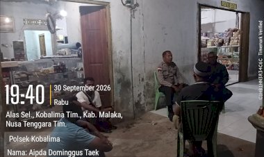 Polsek-Kobalima-Intensifkan-Patroli-Dialogis,-Wujudkan-Kamtibmas-Aman-dan-Kondusif