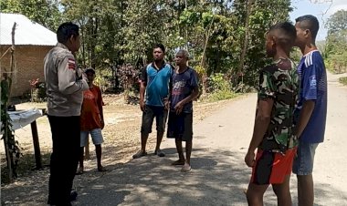 Cegah-Gangguan-Kamtibmas-Sejak-Dini,-Polsek-Rinhat-Rangkul-Warga-dengan-Imbauan-Humanis