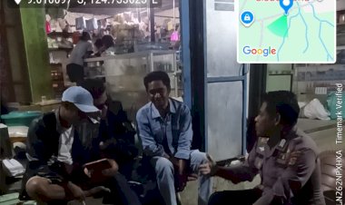 Polsek-Rinhat-Gencarkan-Imbauan-Kamtibmas,-Ajak-Masyarakat-Bersama-Cegah-Gangguan-Keamanan