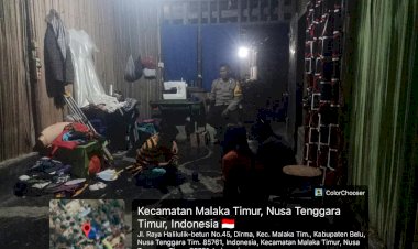 Polsek-Malaka-Timur-Perkuat-Kehadiran-Polisi-di-Tengah-Masyarakat,-Sampaikan-Pesan-Kamtibmas-dan-Cegah-Karhutlah