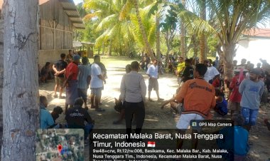 Patroli-Dialogis-Polsek-Malaka-Barat-Perkuat-Kamtibmas-di-Pasar-Mingguan-Besikama