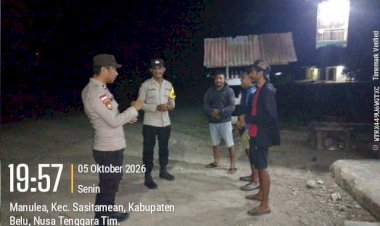 Dari-Sapaan-Malam-hingga-Pesan-Kamtibmas,-Polsek-Sasitamean-Bangun-Keamanan-Bersama-Warga