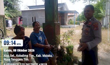 Polsek-Kobalima-Perkuat-Patroli-Dialogis,-Ajak-Warga-Bersama-Jaga-Keamanan-Lingkungan