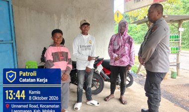 Polsek-Laenmanen-Intensifkan-Patroli-Preventif,-Cegah-Gangguan-Kamtibmas-di-Kalangan-Remaja-dan-Pemuda