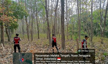 Cegah-Karhutla,-Samapta-Polres-Malaka-Patroli-dan-Pantau-Kondisi-Hutan-Kateri
