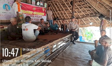 Dari-Rumah-Adat-Holba,-Kapolsek-Kobalima-Rangkul-Masyarakat,-Perkuat-Persaudaraan-dan-Jaga-Malaka-Tetap-Damai