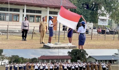 Polres-Malaka-Tanamkan-Nasionalisme-Sejak-Dini,-Ajak-Pelajar-SMP-Negeri-Kletek-Jaga-Kerukunan-dan-Kamtibmas