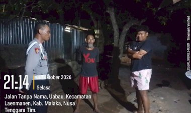 Patroli-Malam-Polsek-Laenmanen,-Perkuat-Keamanan-Lingkungan-dan-Cegah-Gangguan-Kamtibmas