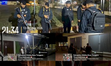 Dari-Patroli-Keamanan-hingga-Penanganan-Kebakaran,-Sat-Samapta-Polres-Malaka-Siaga-Sepanjang-Malam