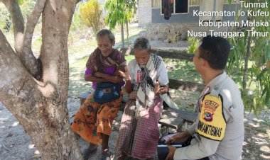 Cegah-Kebakaran-Sejak-Dini,-Polres-Malaka-Bangun-Kesadaran-Warga-Lewat-Sambang-Humanis